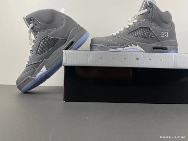 Rep Jordan Retro Wolf Grey Air 136027-005 5 0727